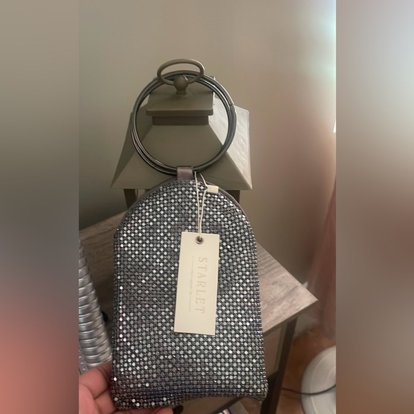 Handbags - Starlet bag Silver Rhinestone Women's Bag